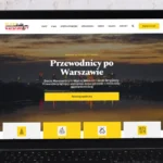 Strona braciawarszawiacy.waw.pl – realizacja na laptopie
